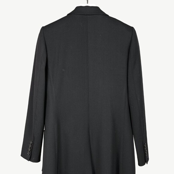 Oscar de la Renta SS/18 Runway Black Wool-Blend Longline Blazer - Picture 3 of 10